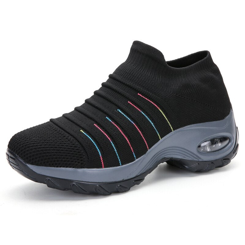 Dames orthopedische schoenen met voetboogsteun