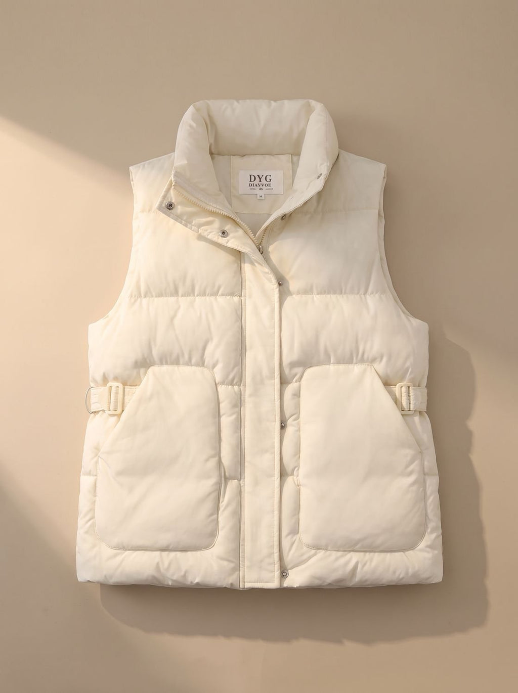 Dames waterafstotende bodywarmer met opstaande kraag